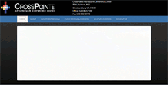Desktop Screenshot of crosspointeconferencecenter.com